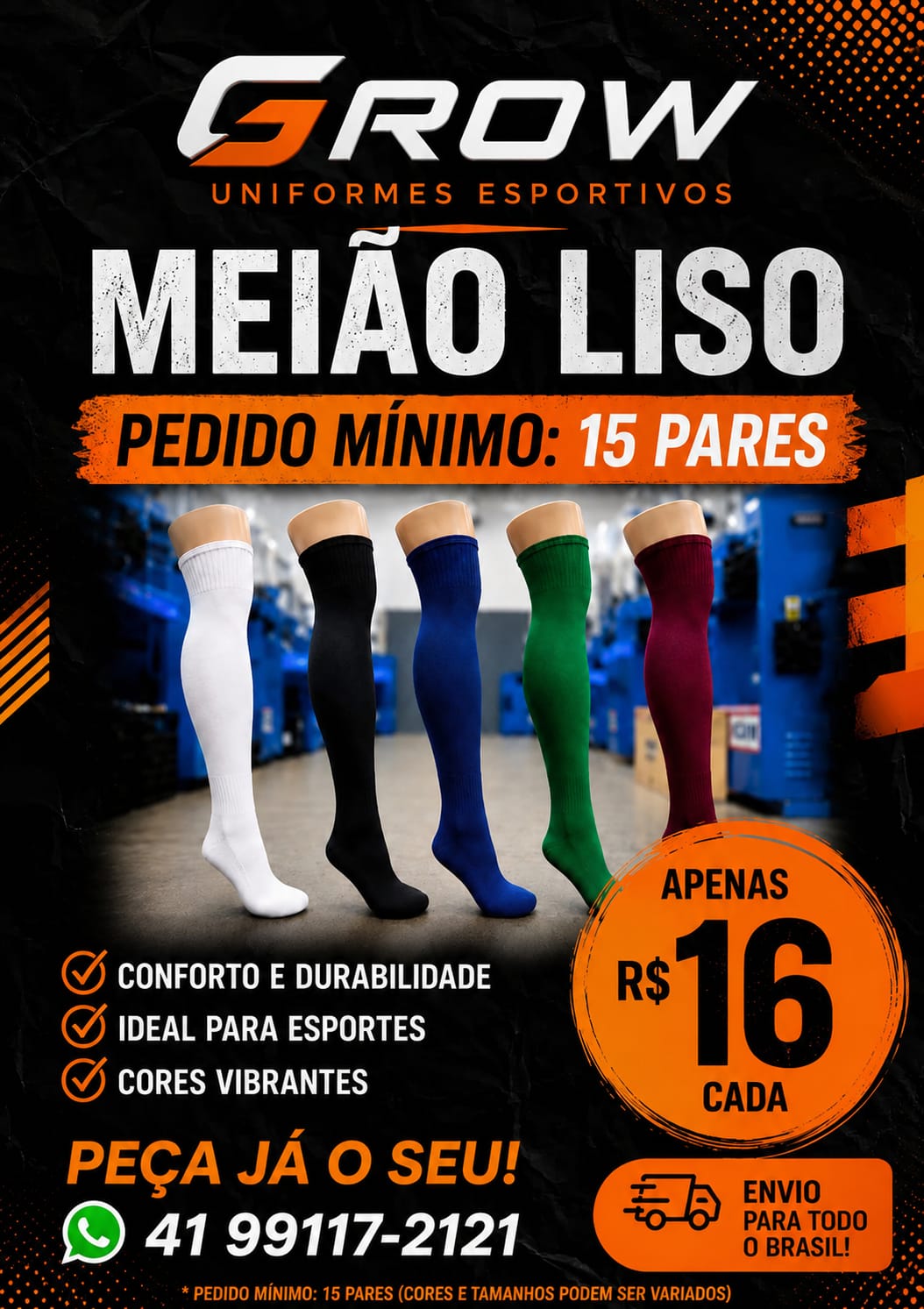 Meião Liso 